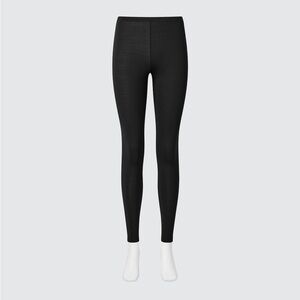Uniqlo Heat Tech Ultra Warm Black Leggings